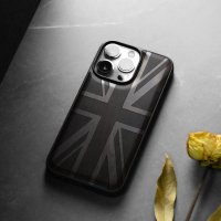 Магнитен дървен калъф Британски флаг за iPhone 14 Pro Max, снимка 4 - Калъфи, кейсове - 43133962