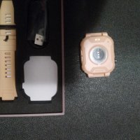Мъжки военен смарт часовник MELANDA 1.85 Bluetooth Call Smartwatch, снимка 4 - Смарт часовници - 42926813