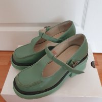 Зелени дамски обувки на ток GABINA, снимка 2 - Дамски обувки на ток - 42934990