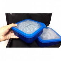 Хладилна чанта с две кутии - Formax Elegance Blue, снимка 2 - Такъми - 40189577