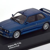 BMW Alpina E30 B6 1989 - мащаб 1:43 на Solido моделът е нов в PVC дисплей-кейс, снимка 1 - Колекции - 43820625