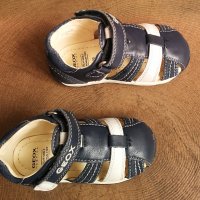 GEOX Размер EUR 20 бебешки сандали естествена кожа 137-12-S, снимка 4 - Детски сандали и чехли - 37251774
