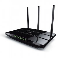 Рутер безжичен  Router TP-Link Archer C1200 AC1200 Wi-Fi Dual Band 1200Mbps USB Sharing с 3 мощни въ, снимка 3 - Рутери - 18382534