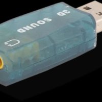 USB Звукова карта за всякакви настолни и преносими компютриБез необходимос от драйвери,  , снимка 3 - Други - 37111604