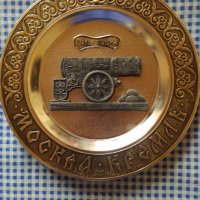  стара руска чиния за стена Цар Пушка , снимка 1 - Декорация за дома - 43241101