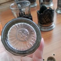 Руски термо стъклени чаши, снимка 7 - Антикварни и старинни предмети - 36634923
