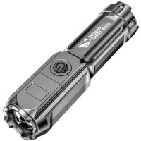 622A Мощен фенер с презареждаема батерия и регулируем фокус, снимка 1 - Прожектори - 40263819