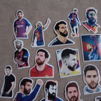 Цветни гланцирани самозалепващи стикери Лио Меси Lionel Messi - различни модели, снимка 7 - Аксесоари и консумативи - 40449347