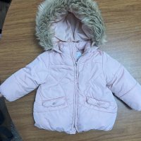 Розово яке Zara 80см, снимка 2 - Бебешки якета и елеци - 40392035