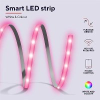 Нова Trust Смарт LED Лента RGB 3м Alexa, Google, WIFI Управление, снимка 4 - Друга електроника - 43556717