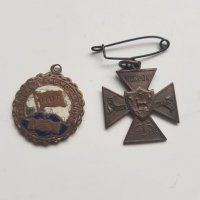 Два медала, снимка 1 - Антикварни и старинни предмети - 38868937