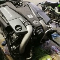 Двигател / Мотоблок  M157 v8 5.5L BITURBO, снимка 1 - Части - 37424806