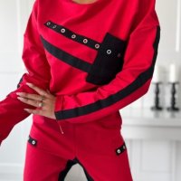Дамски комплект Selena в червено  , снимка 5 - Комплекти - 44096763