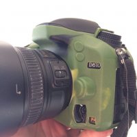 Силиконов протектор за Nikon D610 D600 Dslr, снимка 2 - Чанти, стативи, аксесоари - 28797944