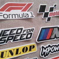 Самозалепващ гланциран стикер лепенка M power Motul KTM Dunlop Formula 1 Moto GP NASCAR RALLI ART, снимка 6 - Аксесоари и консумативи - 38489722