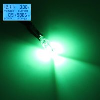 Супер ярки LED Диодни крушки Т10 3030 5 SMD 12V 2броя-зелен, снимка 2 - Аксесоари и консумативи - 40423856