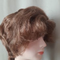 WIG Пепеляво руса, къса,къдрева перука , снимка 2 - Аксесоари за коса - 38338524