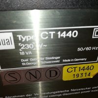 dual ct1440 HIFI stereo tuner-made in germany-внос швеицария 0907221426, снимка 13 - Ресийвъри, усилватели, смесителни пултове - 37336455
