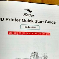 3D printer Creality Ender - 5 S1 / 3Д принтер, снимка 2 - Друга електроника - 40325668