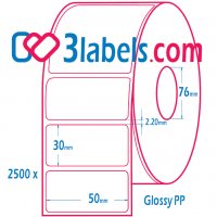 3labels Етикети на ролка за цветни инкджет принтери - Epson, Afinia, Trojan inkjet, снимка 10 - Консумативи за принтери - 38218549