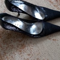 Изящни дантелени обувки, снимка 7 - Дамски елегантни обувки - 43355340