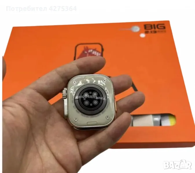 Смарт часовник 7 в 1 Ultra, 49mm, 2.13 infinite display – Перфектният избор за стил и функционалност, снимка 1