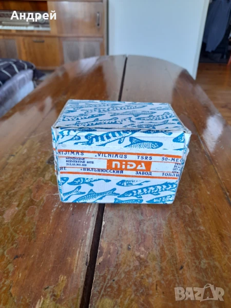 Стара риболовна макара Nida, снимка 1