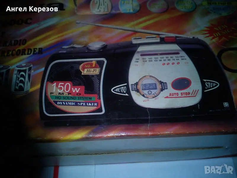 naiwa cassette recorder am.fm.tv radio за части, снимка 1