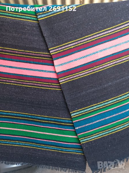 Ръчно тъкани вълнени черги., снимка 1