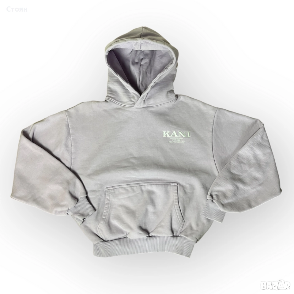 Karl Kani Super Heavy Cotton Croped Boxy Hoodie (Дамско), снимка 1