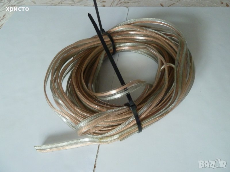 аудио кабел плосък професионален нов, снимка 1