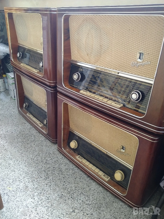 Лампово радио Olympia 571W, 4 броя, снимка 1