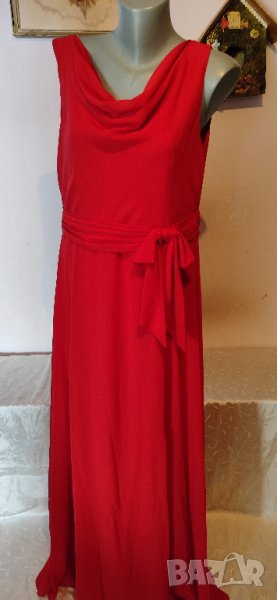 Официална дълга рокля р-р ХЛ, нова, със забележка, снимка 1