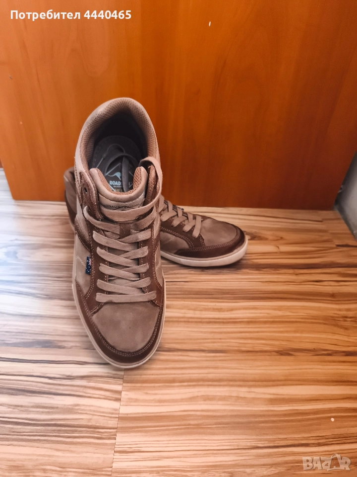 МЪЖКИ КОЖЕНИ СПОРТНИ ОБУВКИ, снимка 1