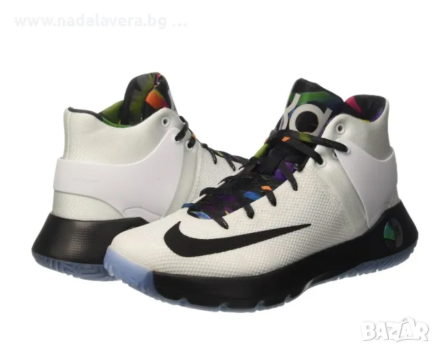 Маратонки NIKE KD TREY 5 IV WHITE MULTICOLOR Номер 45 29см, снимка 1