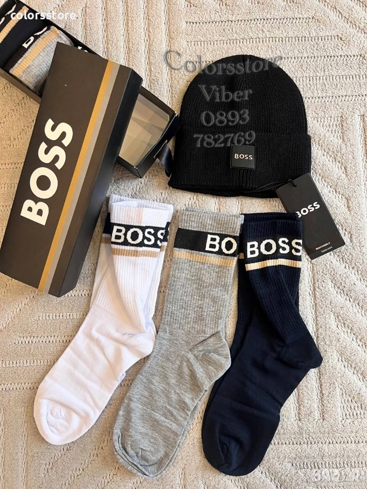 Мъжки чорапи Boss код VL88P, снимка 1