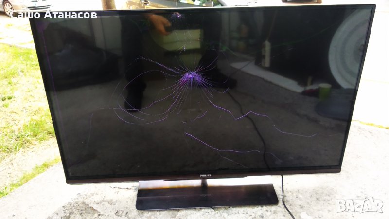 PHILIPS 42PFL6097K/12 със счупена матрица ,DPS-119CP A ,3104 313 65664 ,6870C-0402C ,8WUSN19P.0B1G  , снимка 1