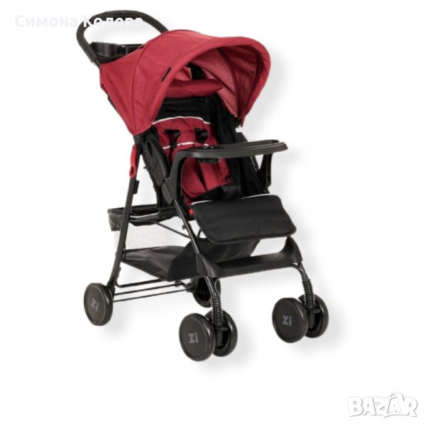 ✨Лятна детска количка ZIZITO Adel - 2 цвята /червена и синя/, снимка 1