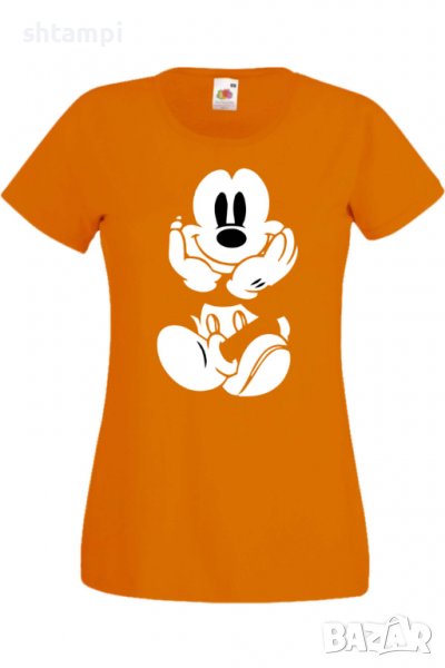 Дамска Тениска Mikey Mouse Smile,Изненада,Повод,Подарък,Празник, снимка 1