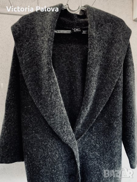 Голяма модерна жилетка V’AN вълна и ангора, снимка 1