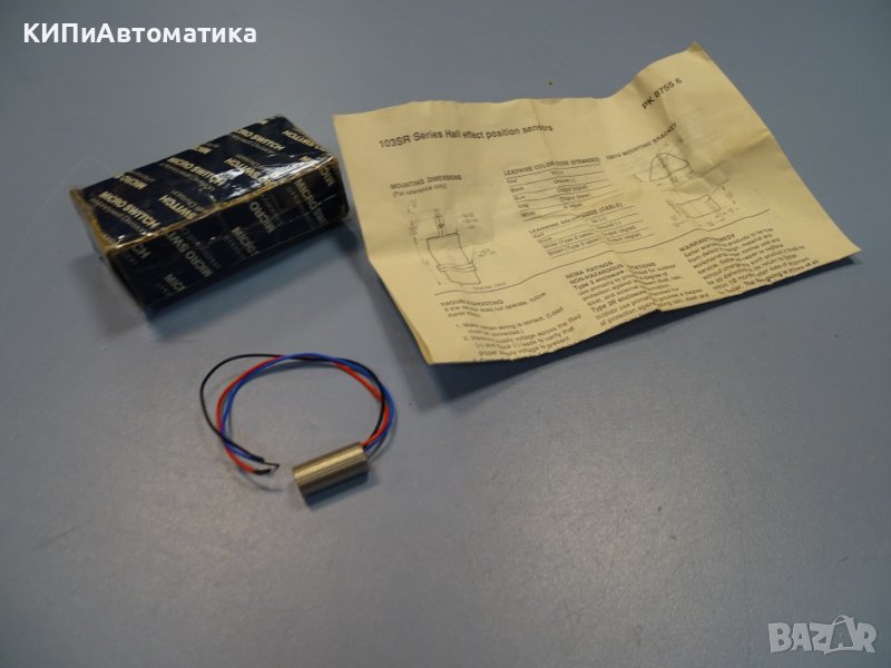 индуктивен датчик Honeywell micro switch 103SR13A-1 6-24VDC, снимка 1