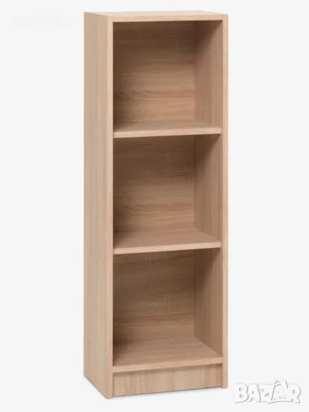 Етажерка HORSENS 3 рафта тясна цвят светъл дъб, снимка 1