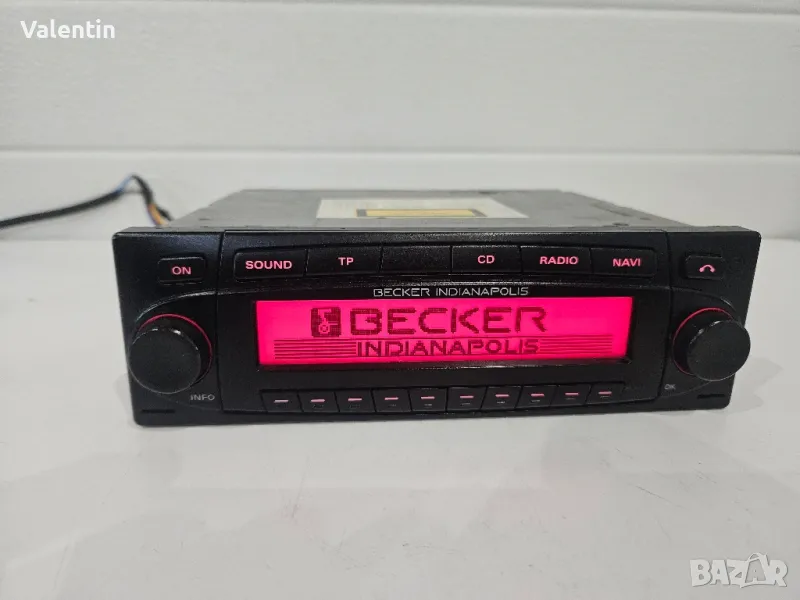 Becker indianapolis  cd radio , бекер авторадио цд , снимка 1