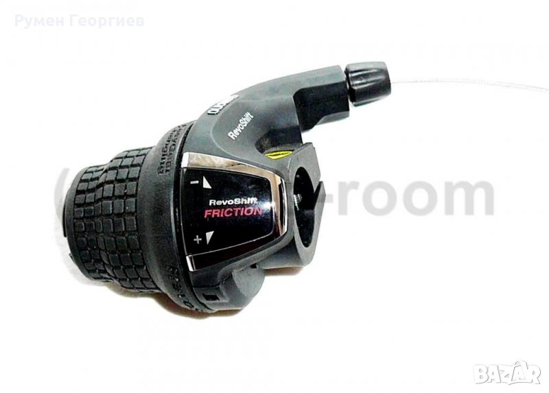 Команда Shimano Tourney SL-RS35 - 3L, лява, 3 скорости, нефиксирана, снимка 1