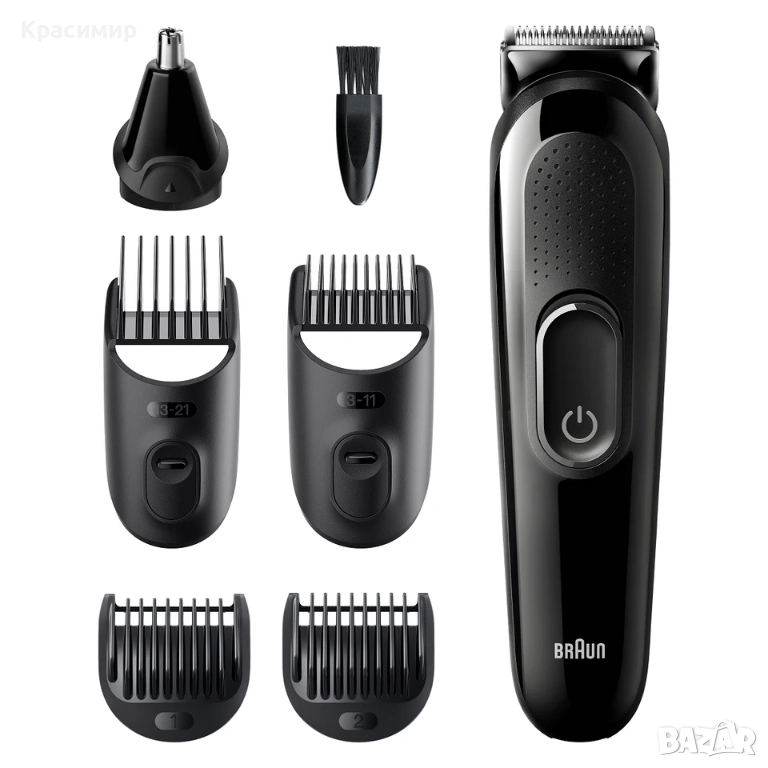 Самобръсначка BRAUN 300BT BLK GRN ВОДОУСТОЙЧИВОСТ и Други модели топ!!, снимка 1
