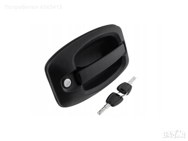 Външна дръжка за врата с патронник и ключове за Peugeot Boxer Facelift (2002 - 2006) 735423244, снимка 1