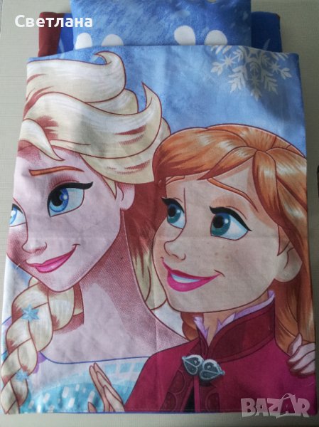 Спален комплект за кукли Елза и Ана, снимка 1