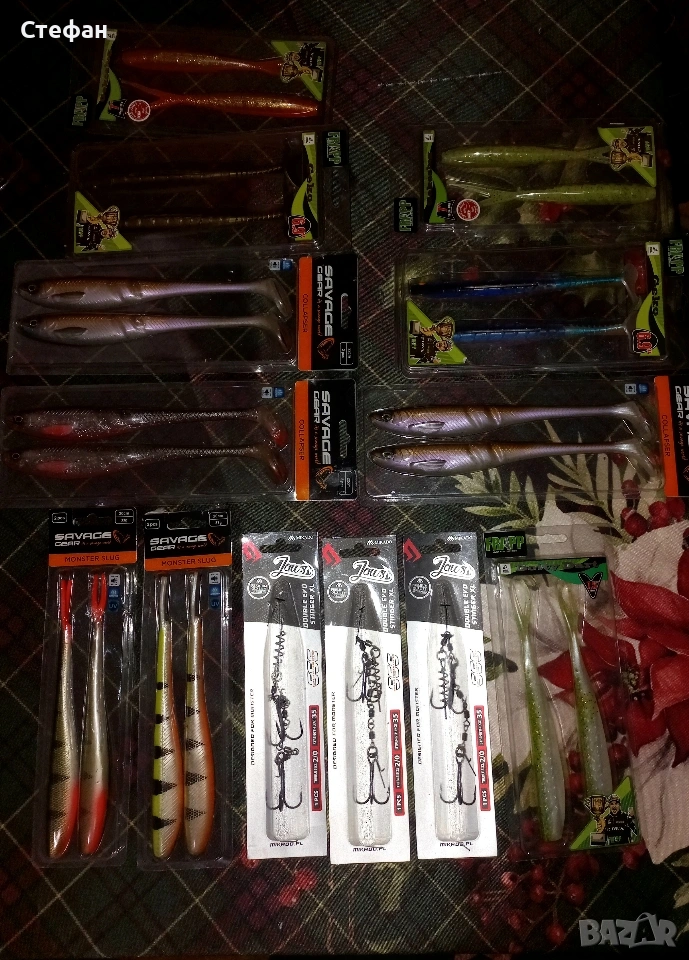 Силиконови примамки за LIVE sonar , снимка 1