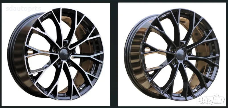 19” Джанти R Line VW 5X112 Golf 6 7 8 Passat Tiguan T-Roc Jetta, снимка 1