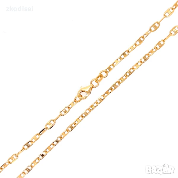 Златен синджир 4,30гр. 54,0см. 14кр. проба:585 модел:32133-1, снимка 1